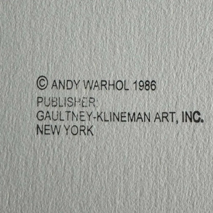 Andy WARHOL “KACHINA DOLLS”- Screenprint Trial- Cowboys Indians Series - Museum Board - 36x36" Wall Art
