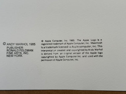 ANDY WARHOL – Full Ads Suite-10 Silkscreens Proofs-Museum Quality 38 x 38" Wall Art