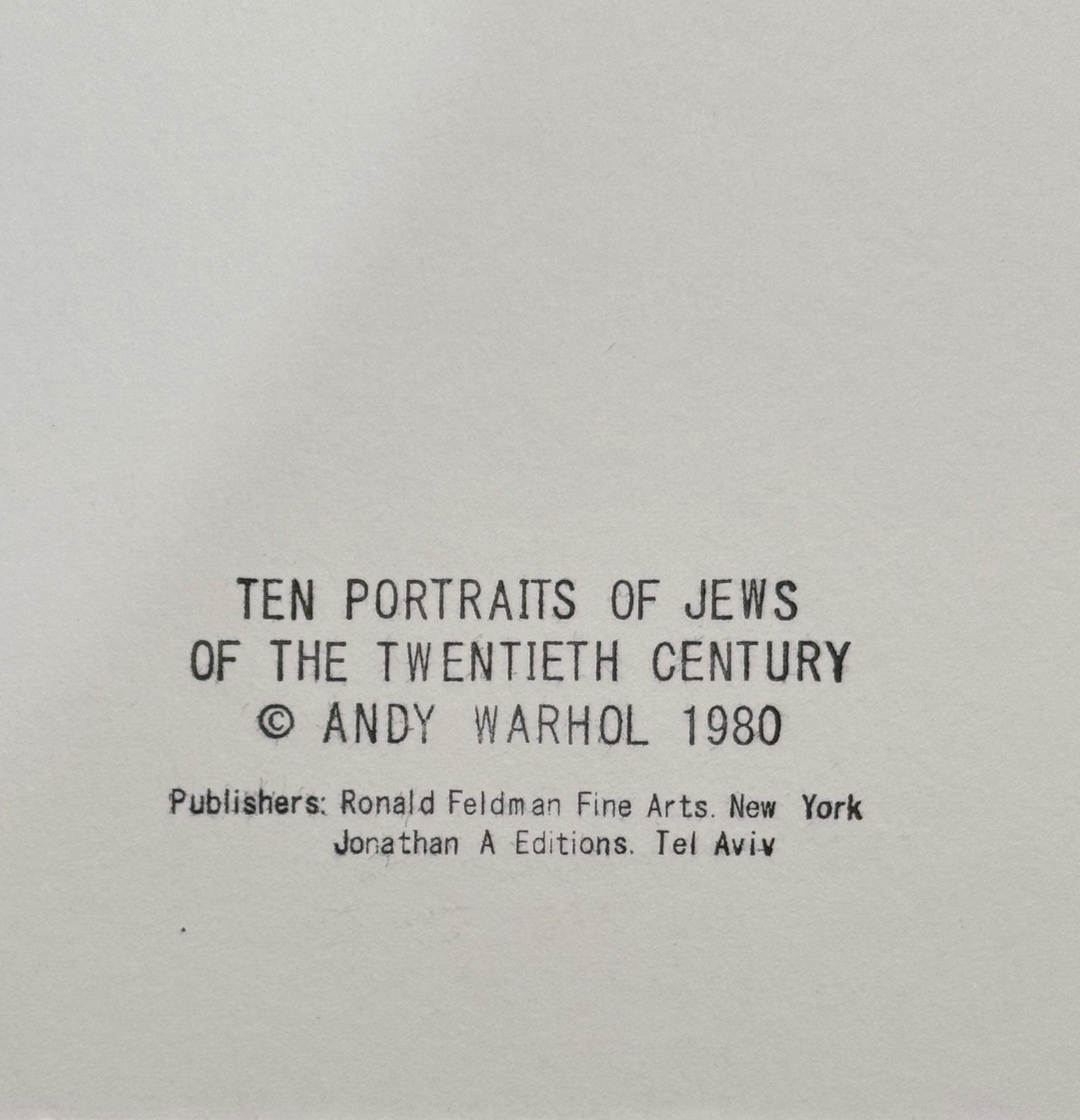 Andy Warhol Marx Brothers FS II.232 – Pop Art Silkscreen Portrait