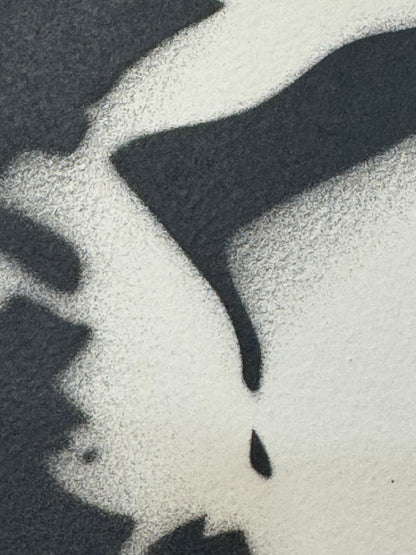 BANKSY- "Girl With Balloon"- Signed Original Spray Painting - Iconic Grafitti Street Art- Stunning piece | Iconic Street Art