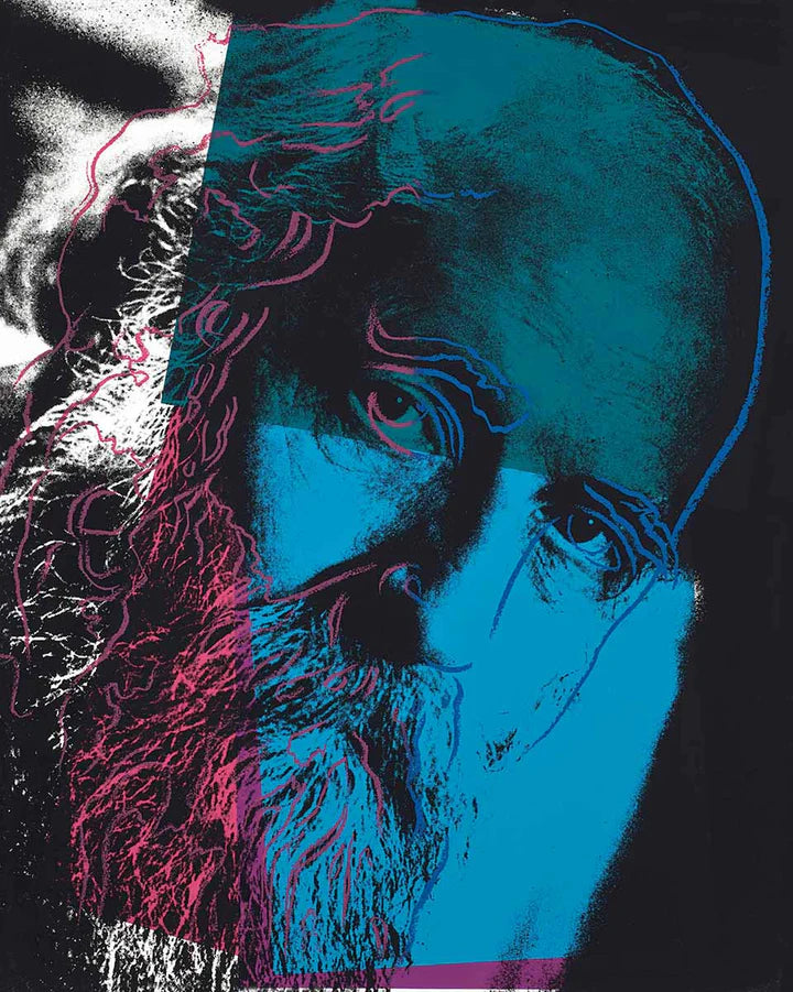 ANDY WARHOL– Complete Suite 10 "Jews of 20th Century" Layered SILKSCREENS- Unsigned Proofs- Museum Quality-Wall Art-36X36" Iconic Series! (Copy)