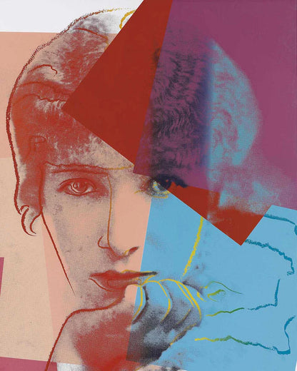 ANDY WARHOL– Complete Suite 10 "Jews of 20th Century" Layered SILKSCREENS- Unsigned Proofs- Museum Quality-Wall Art-36X36" Iconic Series! (Copy)