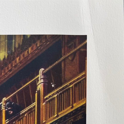 Banksy – "Monkey Parliament"- Signed Screenprint- Size 37 x 24" Iconic Graffiti Street Art- A Beauty
