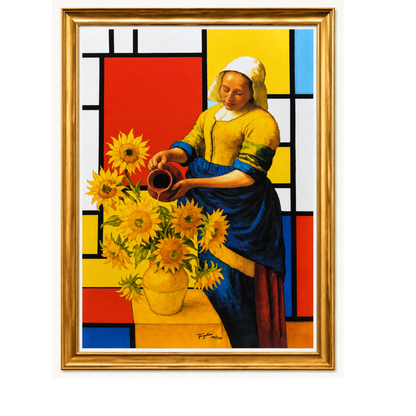 FENZOLINI "Dutch Sunlight"- Quality Screenprint - 39 x 26" - iFusionism - Original Edition Signed Artwork | Pop Art