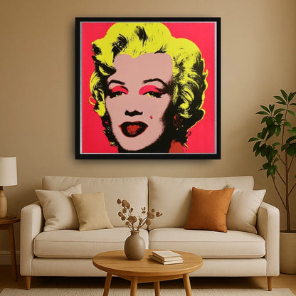 ANDY WARHOL–"Marilyn Monroe" #31 Silkscreen Unsigned Proof-Museum Quality Pop Wall Art-36X36"