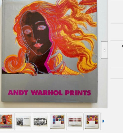 ANDY WARHOL- 4 Piece Pkg: "Birth Of Venus" #316-319- 4 Silkscreens- Unsigned Proofs- Museum Quality - Pop Art Beauties