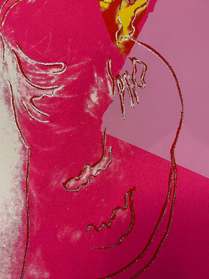Full sized Andy WARHOL- 2 "QUEEN ELIZABETHS "- Screenprints with diamond dust. Stunning pair. Best Quality- Ships Flat