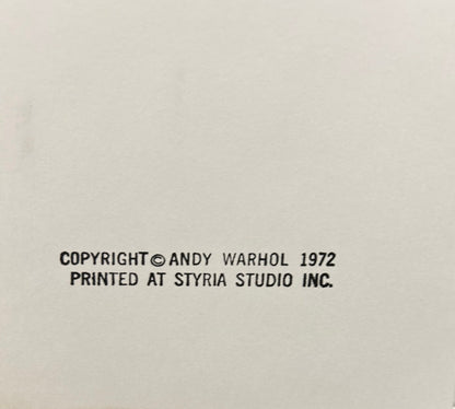 Full sized ANDY WARHOL “MAO” – F S #90 Screenprint Proof– Unsigned -Mao Zedong Pop Art – Bold Color – Ships Flat – Best Quality