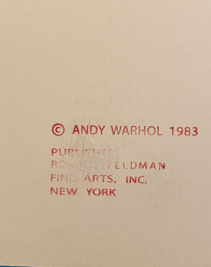 Full sized Andy WARHOL-10 Endangered Species- ALL SILKSCREENS (Screenprints) -Full Animals Suite- Superb Quality - Flat Ship- 10 Beauties!