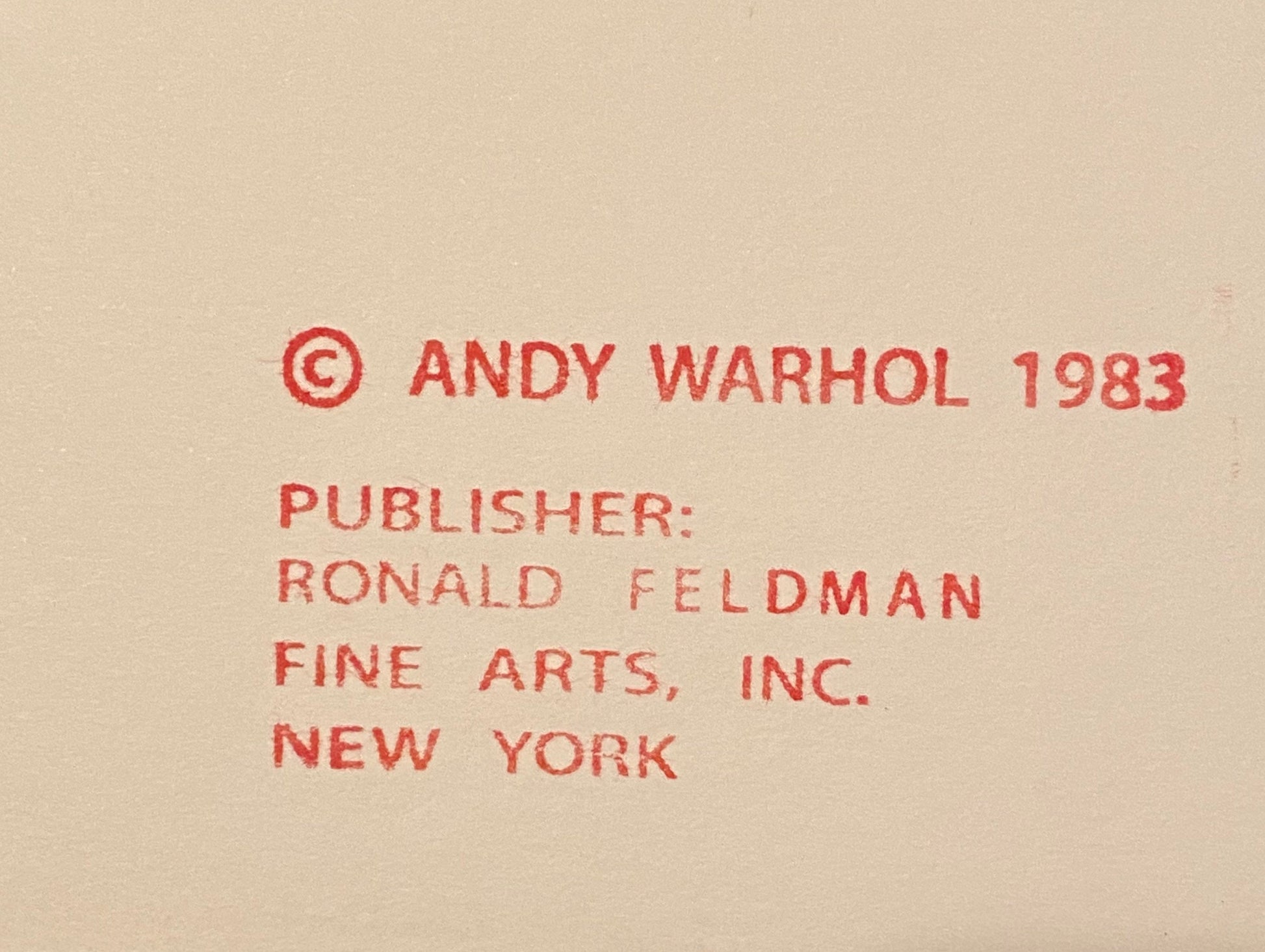 Full sized Andy WARHOL -"TIGER & RHINO"- 2 Silkscreens (Screenprints) Endang. Species. Flat Ship- Best Quality -Beautiful Pair!