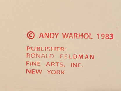 Full sized Andy WARHOL -"TIGER & RHINO"- 2 Silkscreens (Screenprints) Endang. Species. Flat Ship- Best Quality -Beautiful Pair!