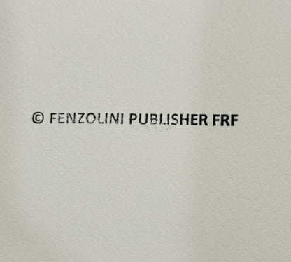 Fenzolini "Truck Fiction" Gold Giclee: Signed- COA- Warhol Banksy iFusionism