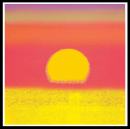 Full sized Andy Warhol "SUNSET"#14- Screenprint - Unsigned. Pop Art- Top Quality- Ships Flat- Great Colors & Best Price.