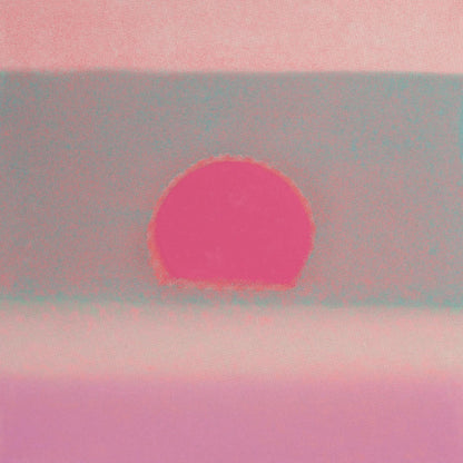 Full sized Andy Warhol "SUNSET"#28- Screenprint- Unsigned. Pop Art- Top Quality- Ships Flat- Great Colors & Best Price.