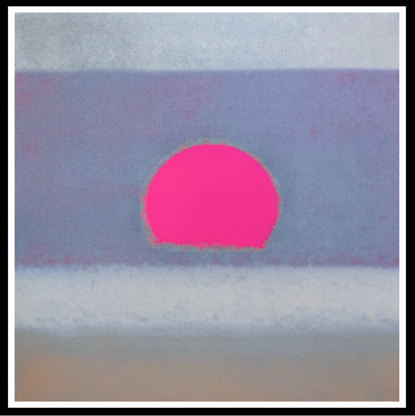 Full sized Andy Warhol "SUNSET"#49- Screenprint - Unsigned. Pop Art- Top Quality- Ships Flat- Great Colors & Best Price.