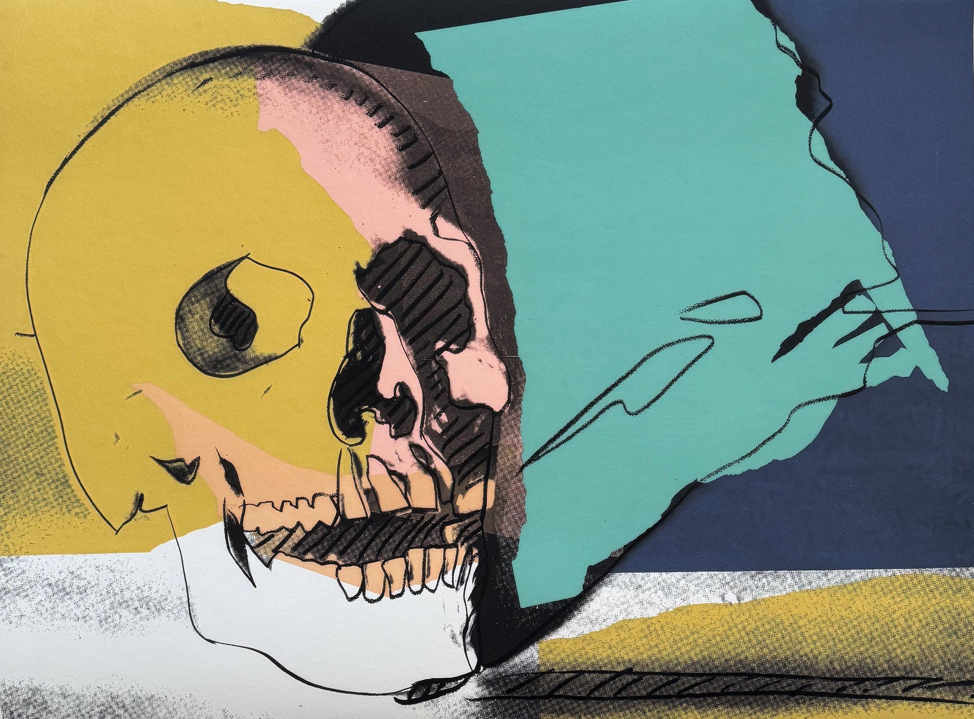 ANDY WARHOL 4 Piece Pkg: "Skulls”-Full Suite-Top Quality Proofs- 30 x 40"-Buy 4 & Save Big!