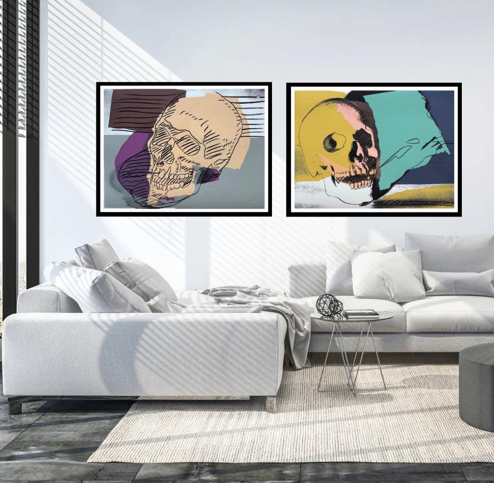 ANDY WARHOL 4 Piece Pkg: "Skulls”-Full Suite-Top Quality Proofs- 30 x 40"-Buy 4 & Save Big!