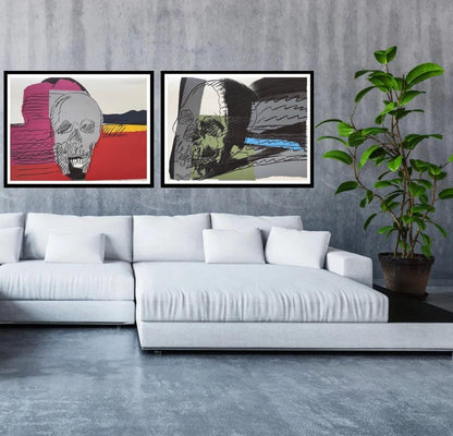 ANDY WARHOL 4 Piece Pkg: "Skulls”-Full Suite-Top Quality Proofs- 30 x 40"-Buy 4 & Save Big!