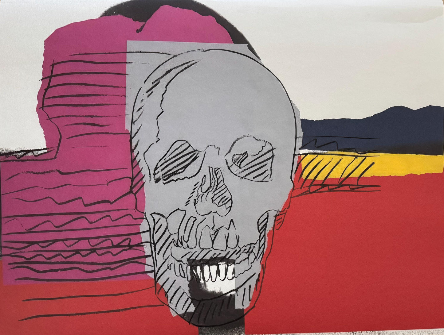 ANDY WARHOL 4 Piece Pkg: "Skulls”-Full Suite-Top Quality Proofs- 30 x 40"-Buy 4 & Save Big!