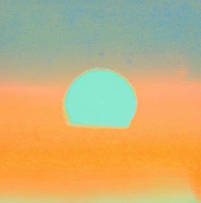 ANDY WARHOL– “Sunset"-#18 Unique Screenprint- Unsigned Proof Edition-Museum Quality 34x34" | Pop Art (Copy)