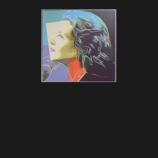 Full sized Andy WARHOL -  "Bergman Herself" - SILKSCREEN (Screenprint) Proof-  Museum Board. Shipped Flat- Best Quality - Beautiful!