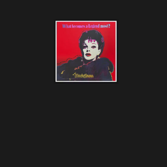 Full sized  Andy WARHOL “BLACKGLAMMA”- TRIAL- Red & Black- Screenprint- Ads Suite - Museum Board- Best Quality- Ships Flat