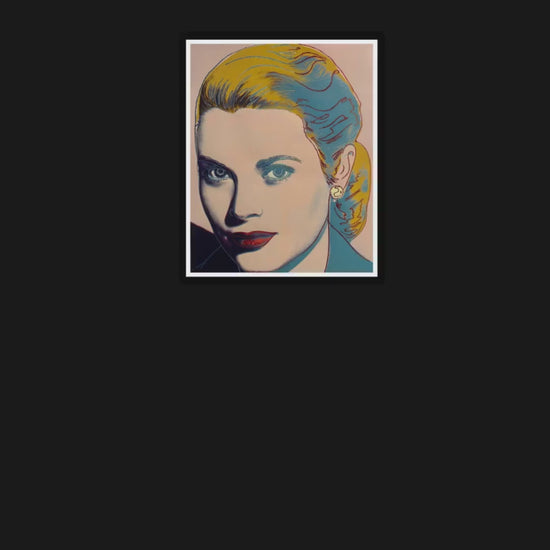 Full sized Andy Warhol -"GRACE KELLY"- Silkscreen ( Screenprint)- Museum Board- Shipped Flat- Excellent Condition- Top 10 Warhol!