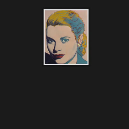 Full sized Andy Warhol -"GRACE KELLY"- Silkscreen ( Screenprint)- Museum Board- Shipped Flat- Excellent Condition- Top 10 Warhol!