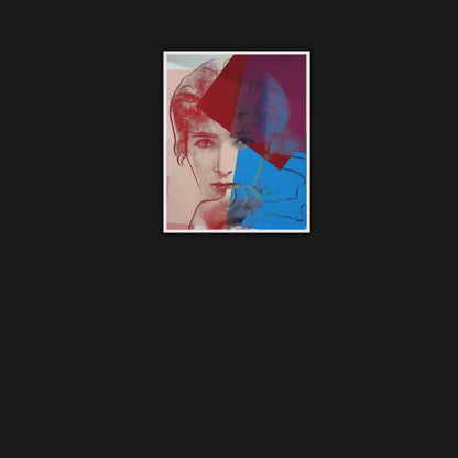 Full sized Andy WARHOL -"Sarah Bernhart"- Full Sized Silkscreen (Screenprint)- Jews Suite-Proof- Flat Ship- Best Quality & Best Price