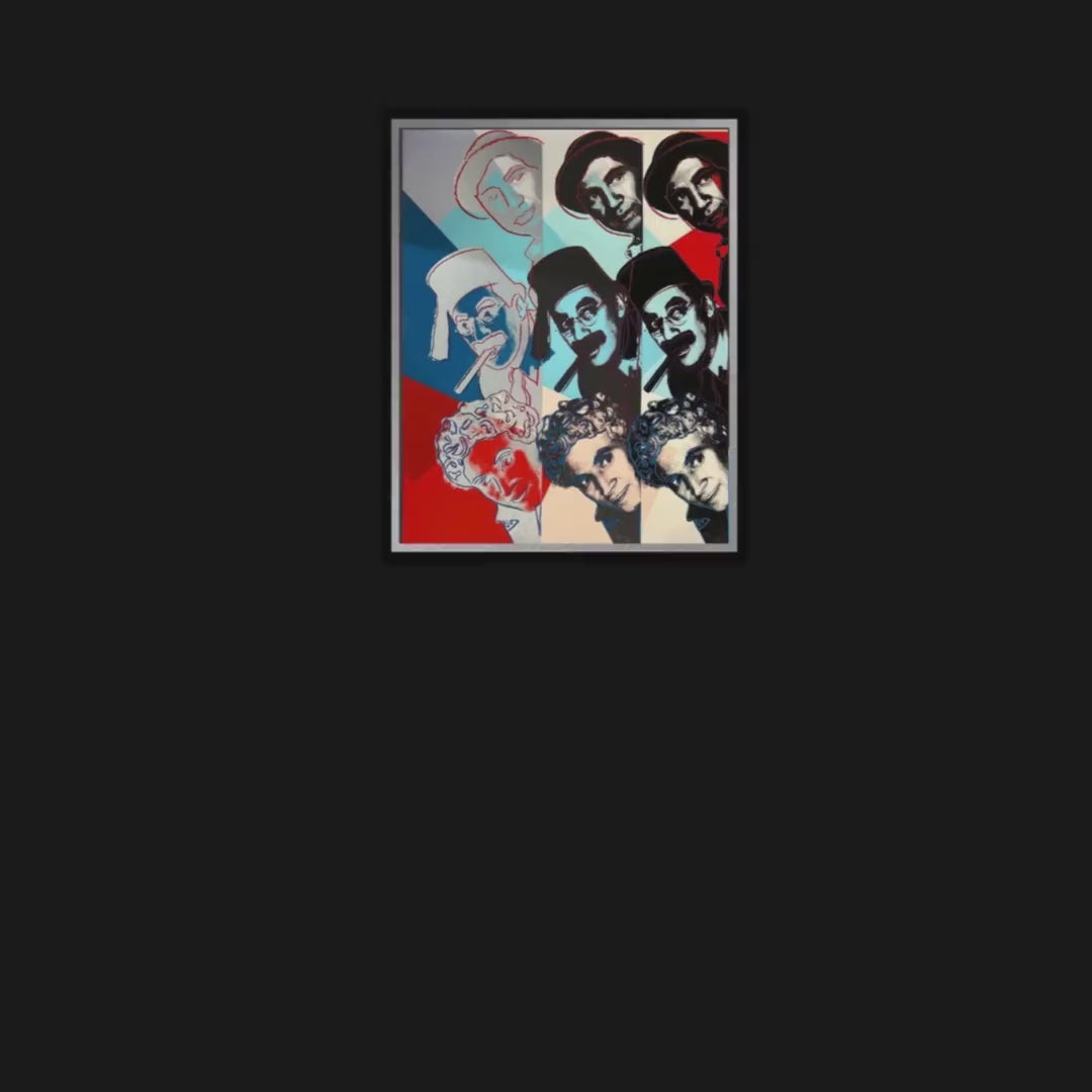 Andy Warhol Marx Brothers FS II.232 – Pop Art Silkscreen Portrait